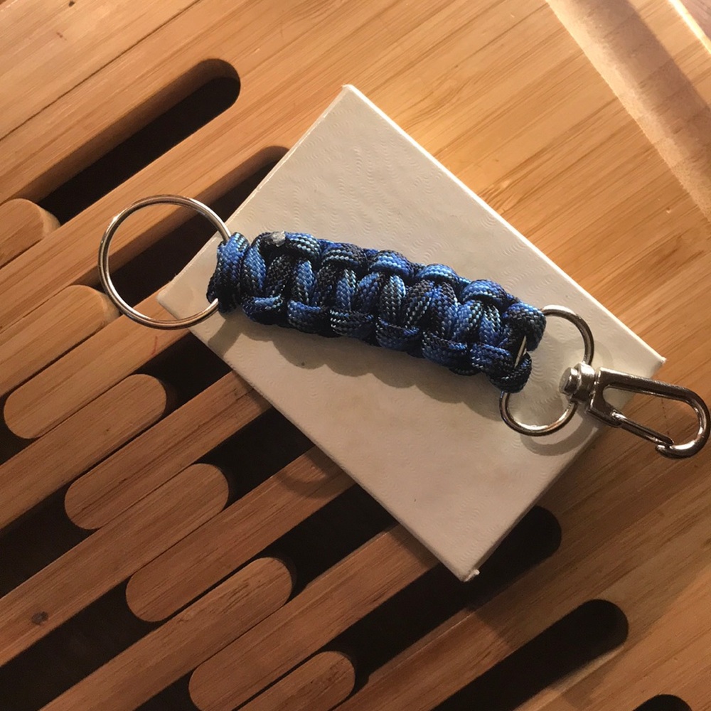 DENIM HUES/ mixed colored key chain/ waterproof 🌸